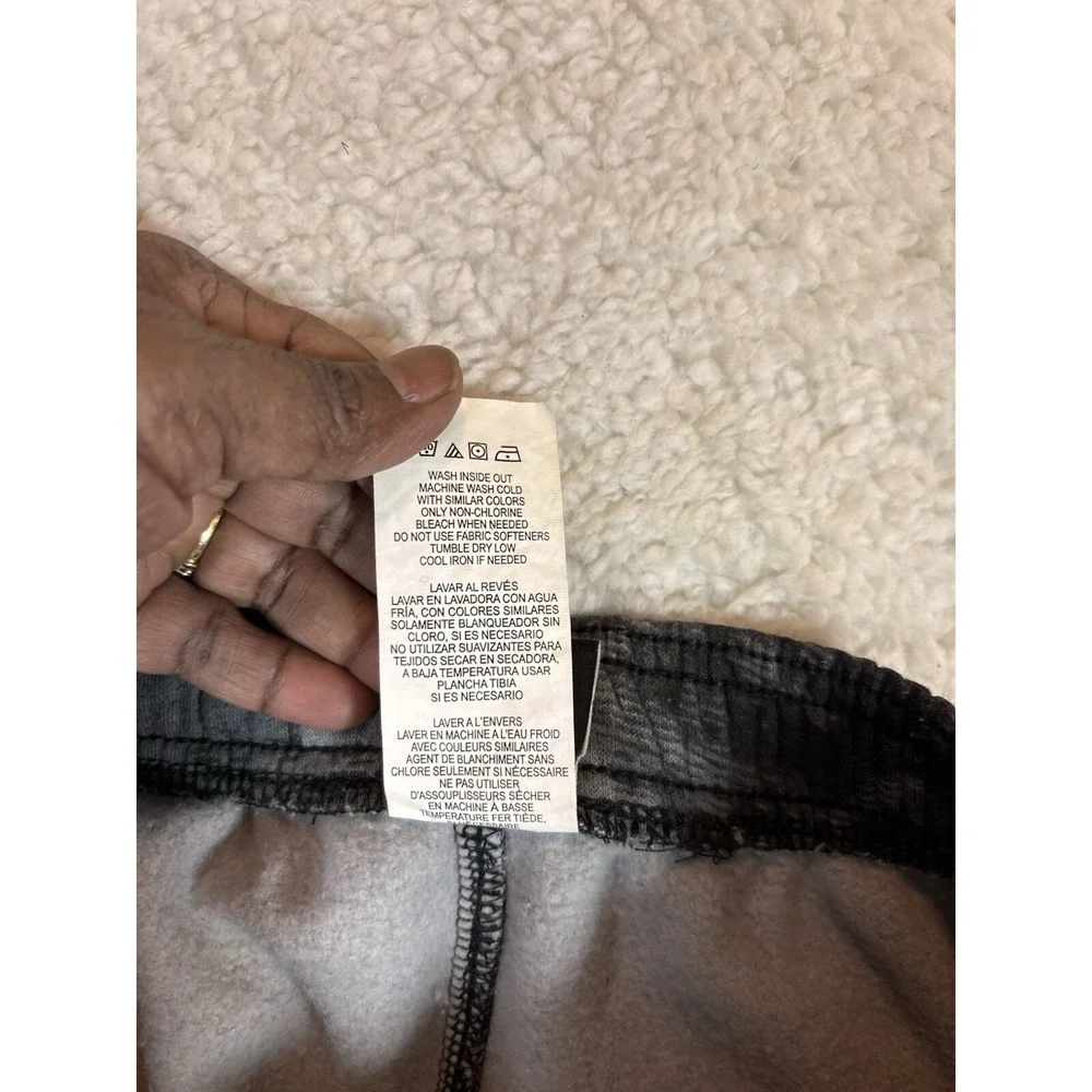 Under Armour Joggers Boys S Grey Black Tie Dye‎ Good Fleece Athletic Pants